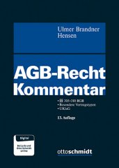 Ulmer/Brandner/Hensen, AGB-Recht