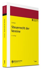 Schleder, Steuerrecht der Vereine