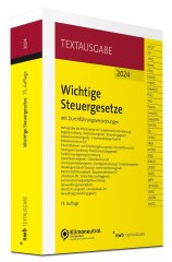 NWB, Wichtige Steuergesetze