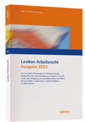 Rabe von Pappenheim, Lexikon Arbeitsrecht 2023