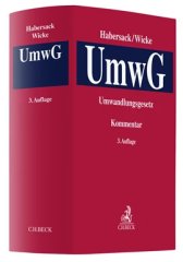 Habersack/Wicke, Umwandlungsgesetz: UmwG