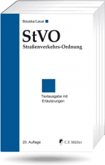 Bouska/Leue, StVO Straßenverkehrs-Ordnung