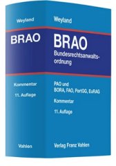 Feuerich/Weyland, Bundesrechtsanwaltsordnung: BRAO