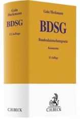 Gola/Heckmann, Bundesdatenschutzgesetz: BDSG
