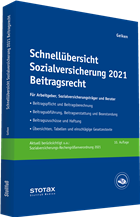 Geiken, Schnellübersicht Sozialversicherung 2021 Beitragsrecht