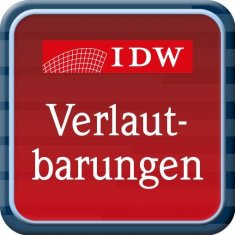 IDW Verlautbarungen - Online-Ausgabe