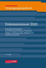 IDW, Veranlagungshandbuch Einkommensteuer 2025