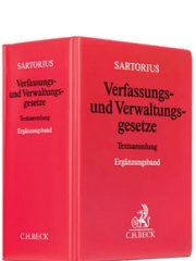 Sartorius, Verfassungs- und Verwaltungsgesetze Ergänzungsband