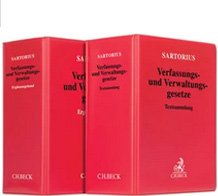 Sartorius, Verfassungs- und Verwaltungsgesetze: Textsammlung mit Ergänzungsband Set