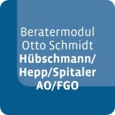 Beratermodul Hübschmann/Hepp/Spitaler AO/FGO