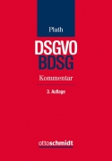 Plath, DSGVO/BDSG