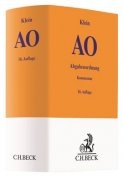 Klein, Abgabenordnung: AO