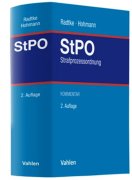 Radtke/Hohmann, Strafprozessordnung: StPO