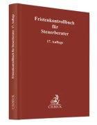 Weiler, Fristenkontrollbuch für Steuerberater