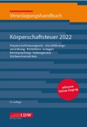 IDW, Veranlagungshandbuch Körperschaftsteuer 2022