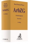 Baeck/Deutsch/Winzer, Arbeitszeitgesetz: ArbZG