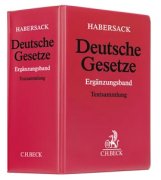 Habersack, Deutsche Gesetze Ergänzungsband