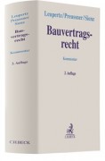 Leupertz/Preussner/Sienz, Bauvertragsrecht