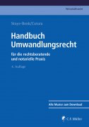 Stoye-Benk/Cutura, Handbuch Umwandlungsrecht