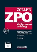 Zöller, Zivilprozessordnung ZPO