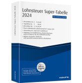 Haufe, Lohnsteuer-Supertabelle 2024 inkl. Onlinezugang