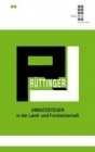 Rüttinger, Umsatzsteuer in der Land- und Forstwirtschaft