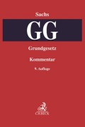 Sachs, Grundgesetz: GG
